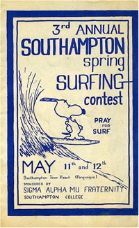 Southampton Surfing Contest in the late 1960's East Coast Surf History